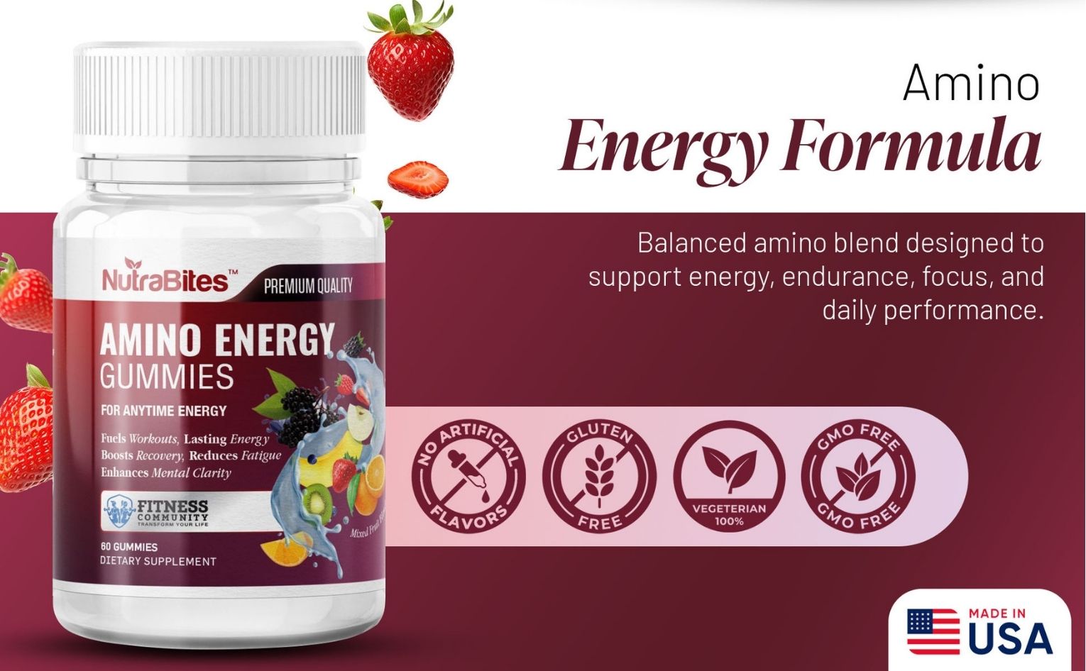 Amino Energy Gummies