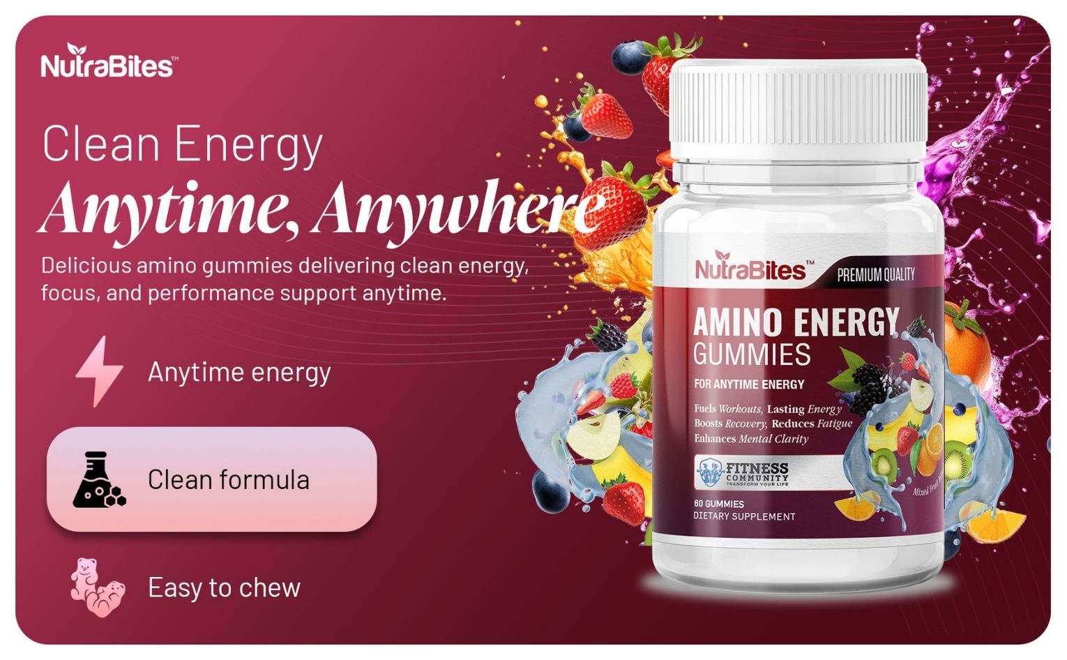 Amino Energy Gummies