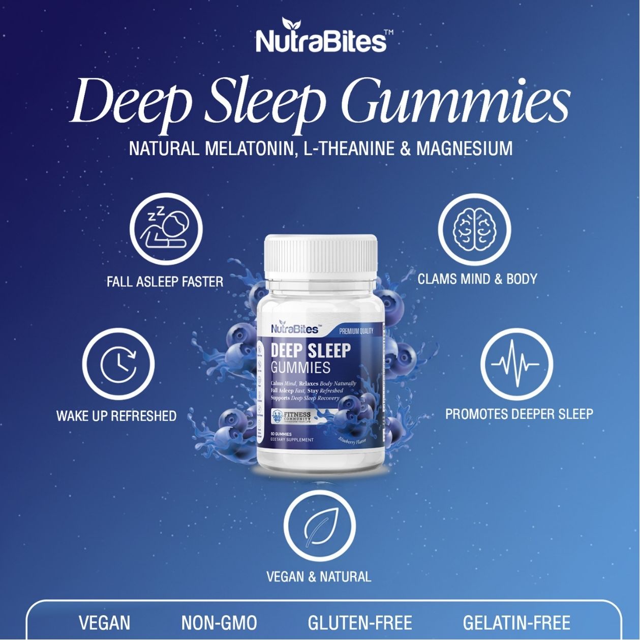 Melatonin Deep Sleep Gummies